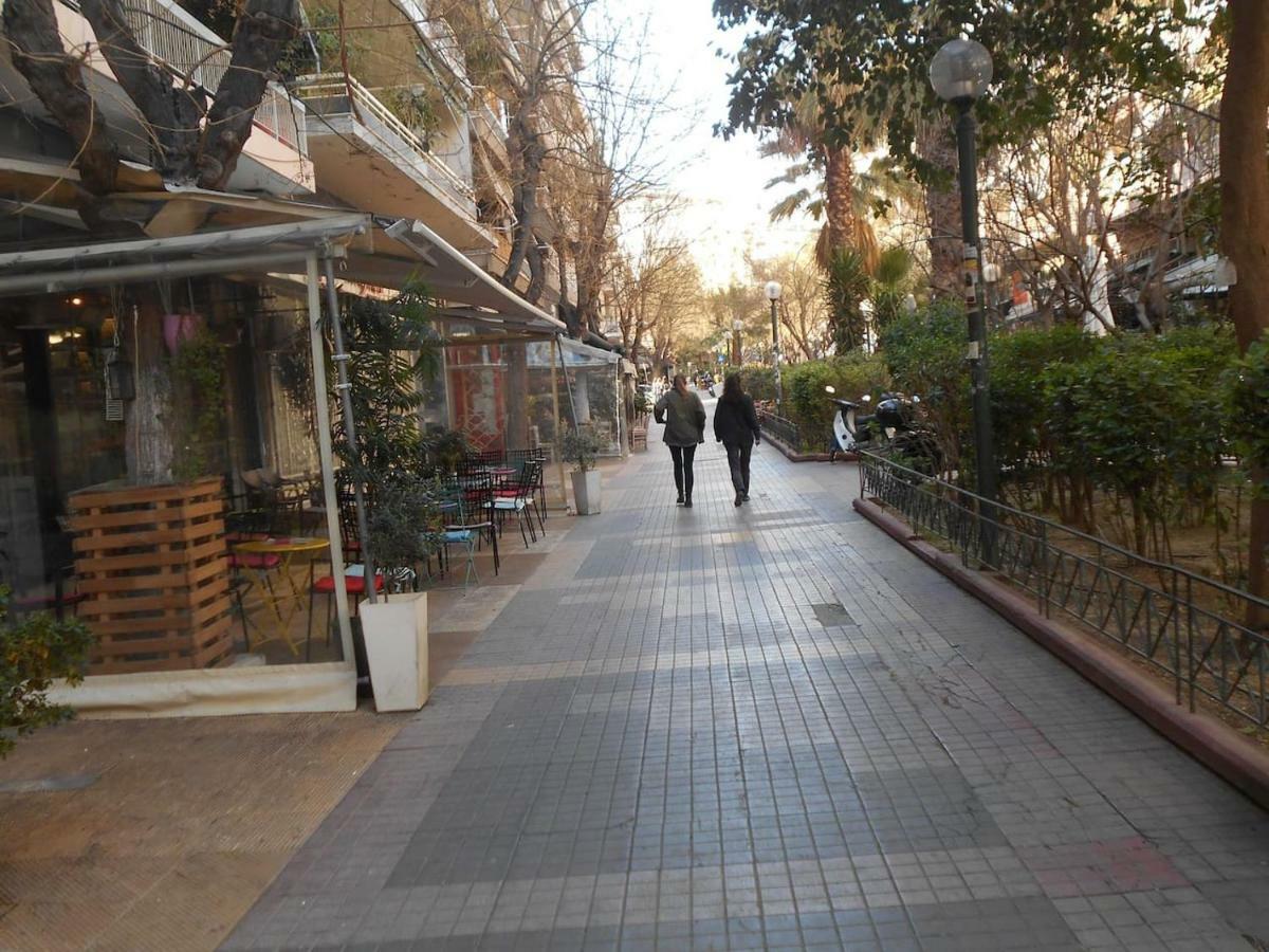 Koukaki-Acropolis Roomy With A Private Veranda Apt. アテネ エクステリア 写真