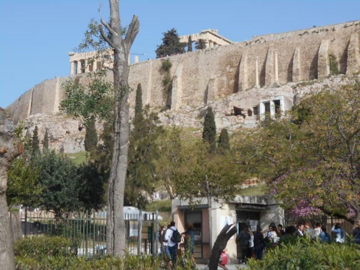 Koukaki-Acropolis Roomy With A Private Veranda Apt. アテネ エクステリア 写真